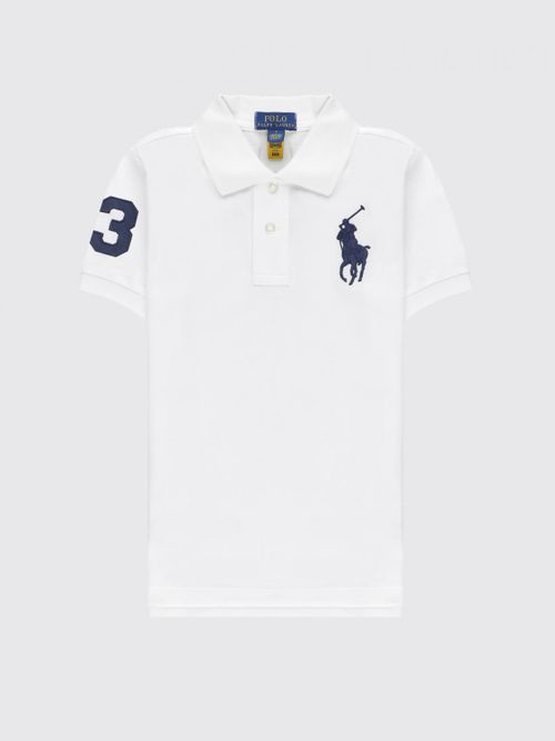 Polo Shirt Kids color White