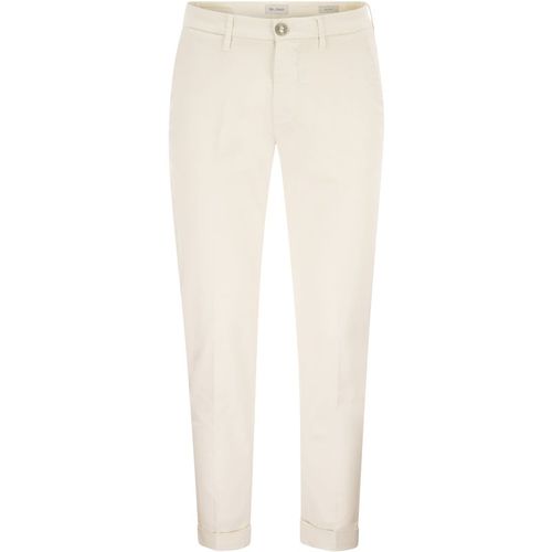 Re Hash - Pantalon chino coupe fuselée en coton stretch et lyoce