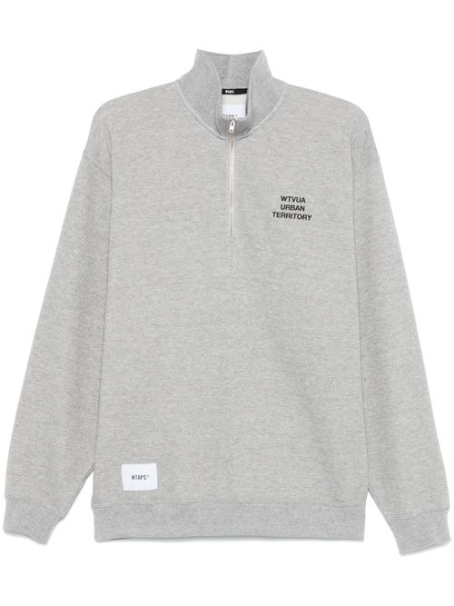 WTAPS | Men s TNNL Crewneck Sweatshirt Ash Gray | Realry