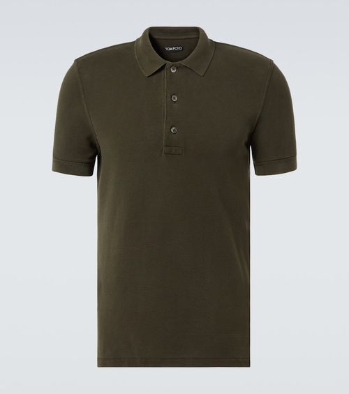 Piqué polo shirt