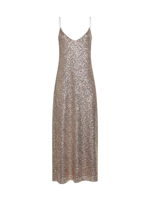 Alytea Slip Dress — Gold