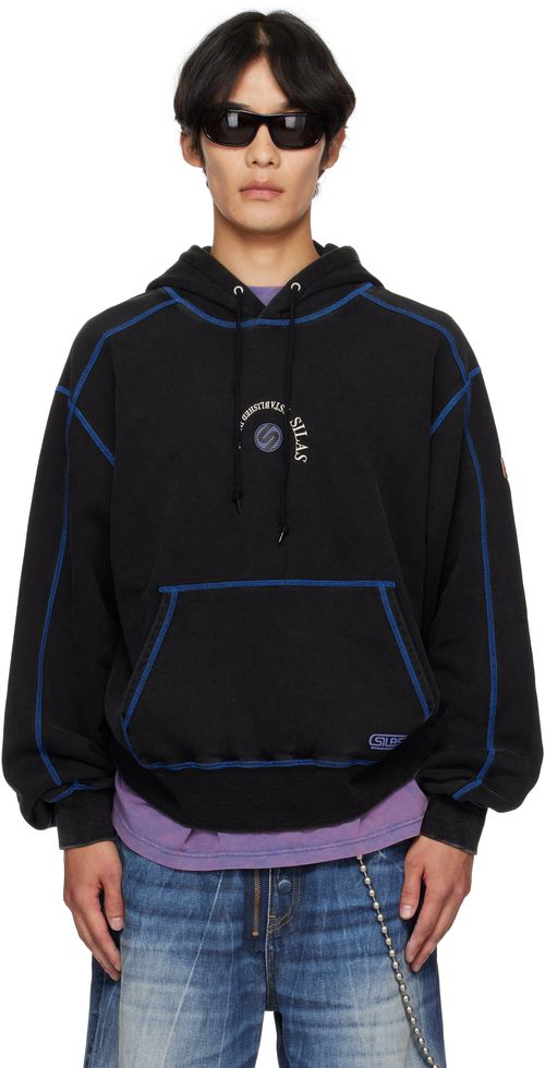 Black Circle Logo Sweat Hoodie
