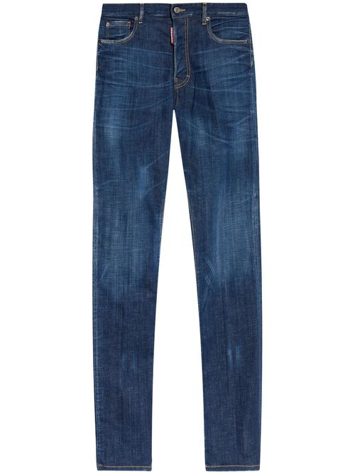 Slim-cut jeans - Blue