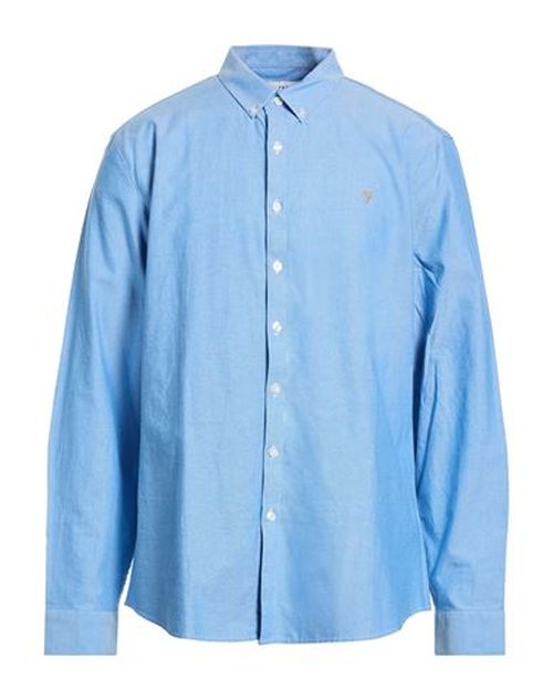 Man Shirt Azure Size XXL Organic cotton
