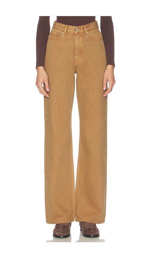 Dr. Denim Echo Straight Leg in Tan. 24. Also , 26, 27, 28, 29, 30