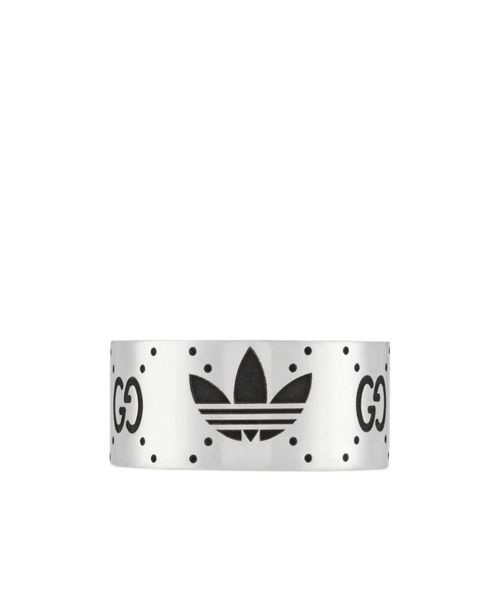 Adidas x engraved wide ring