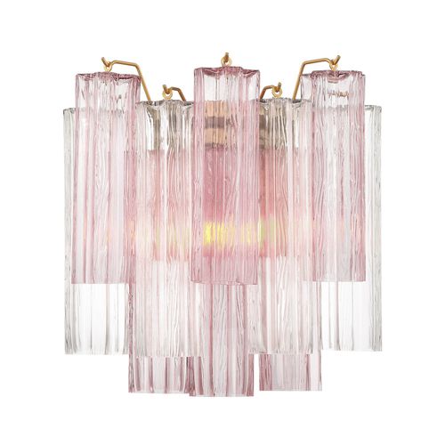 Aged Brass Wall Sconce from the Addis Collection