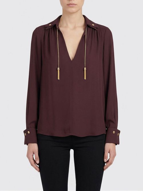 Shirt Woman color Brown