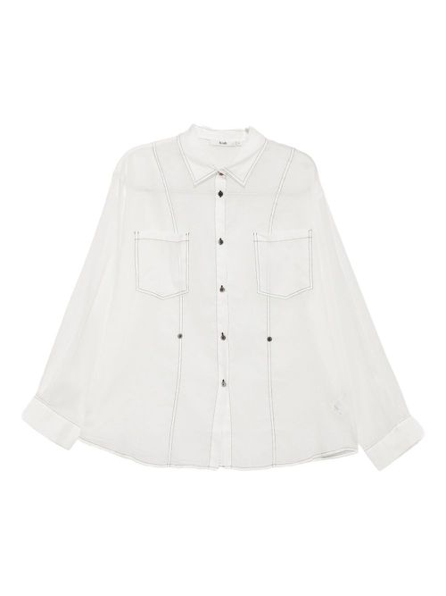 Buttoned-up shirt - White