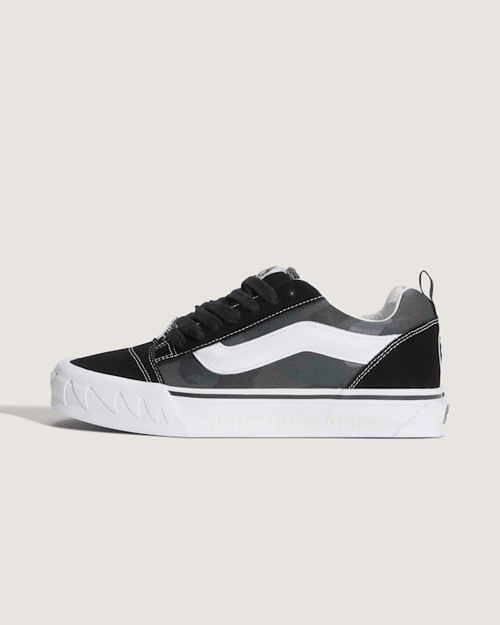 Vans - Vans x BAPE Knu Skool, Man, Black