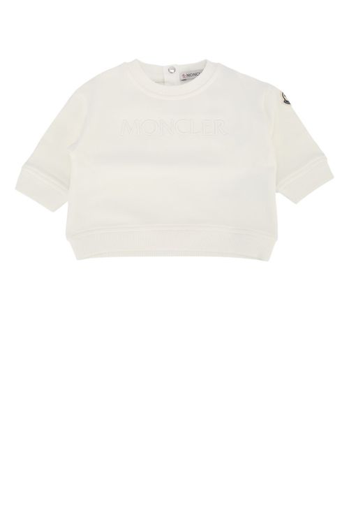 Kids White Logo Sweatshirt