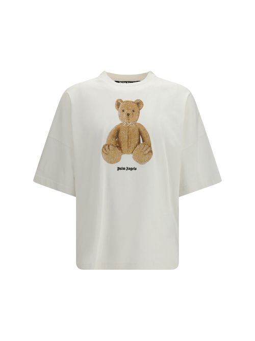 Bear Print T-Shirt — White