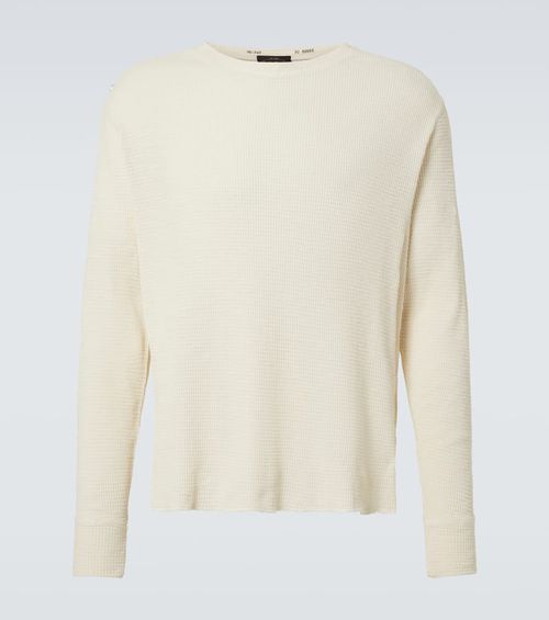 RRL Waffle-knit cotton sweater