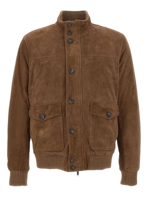 Suede jacket - Brown