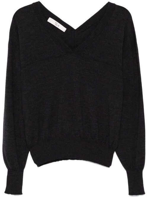 Merino-wool sweater - Grey