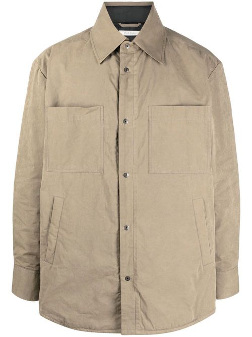 Long-sleeve shirt-jacket - Neutrals