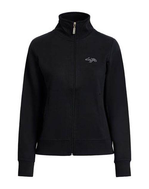 Woman Sweatshirt Black Size M Cotton