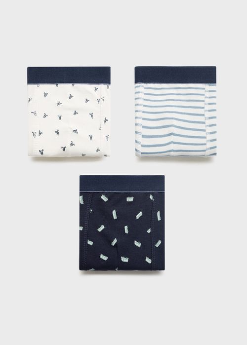 3-pack combined briefs off white - Kids - 