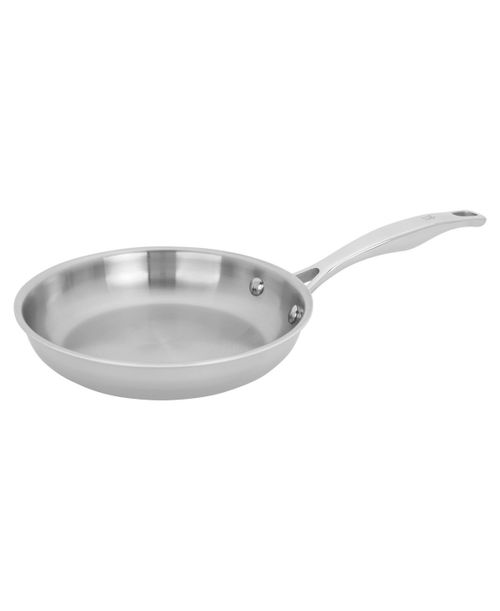 "Clad H3 8"" Stainless Steel Fry Pan - Stainless Steel"