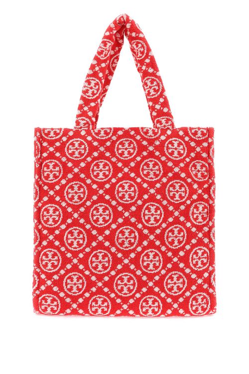 -Borsa Tote In Spugna T Monogram-Donna
