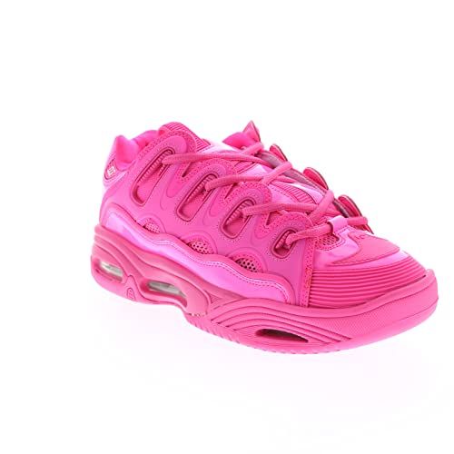 Osiris Mens D3 2001 Pink Skate Inspired Sneakers Shoes
