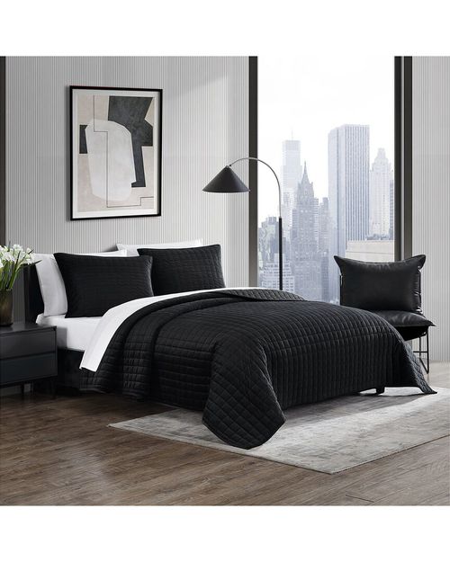 Diamond Velvet Reversible Quilt Set