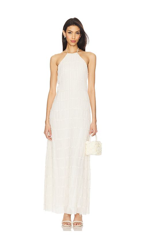 MORE TO COME Michelle Maxi Dress in Ivory. L also in