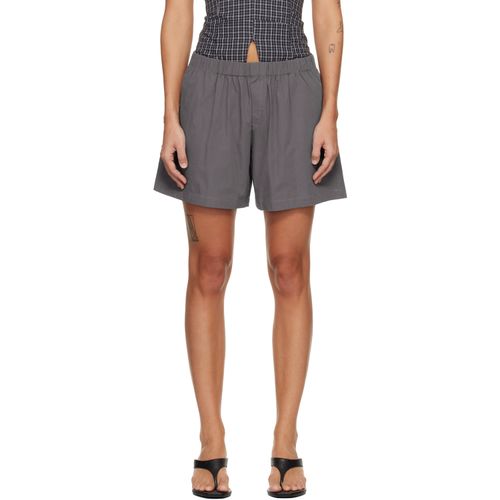 Gray Boxer Shorts