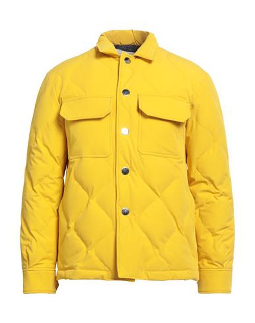Arpège Heritage Man Puffer Yellow Size 36 Polyamide, Polyester, Elastane