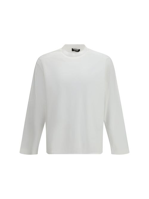 Cotton Long-Sleeved T-Shirt — White
