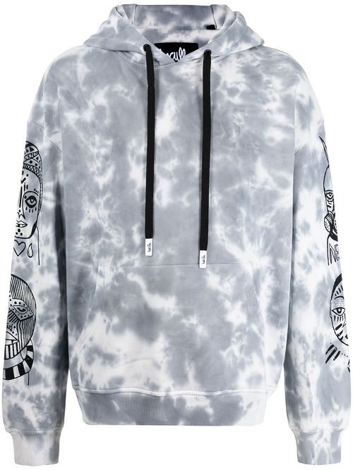 Tie-dye hoodie - Blue
