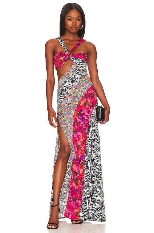 Rita Maxi Dress In Red
