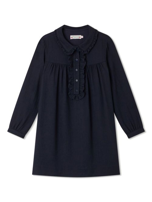 Long sleeve dress - Blue