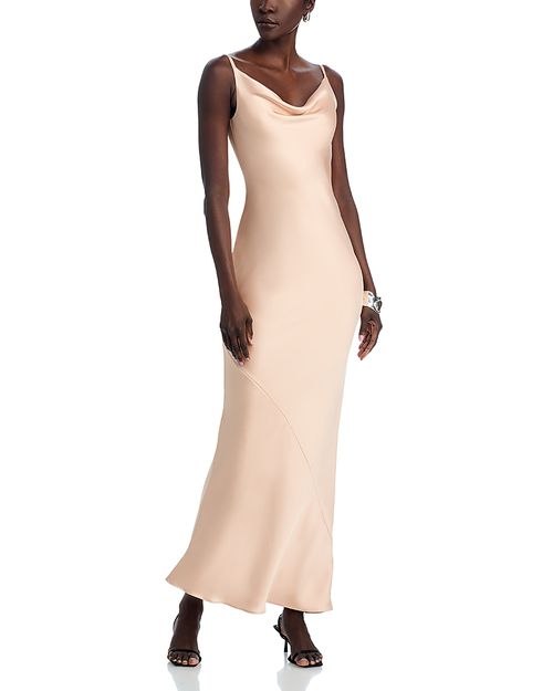 Maria Cowl Neck Slip Gown