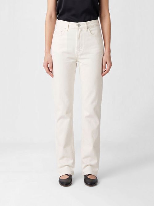 Jeans Woman color White