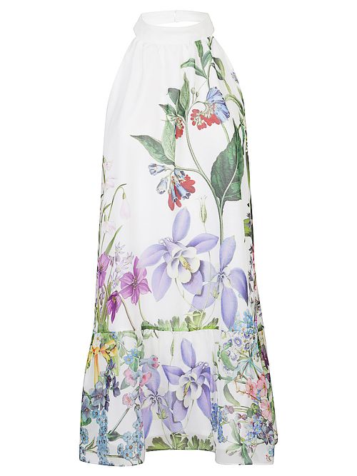 St. Piece Of London Women's Bonnie Printed Silk Dre