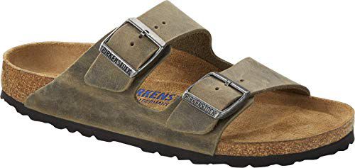 BIRKENSTOCK Unisex Arizona Brown Birko Flor Sandals