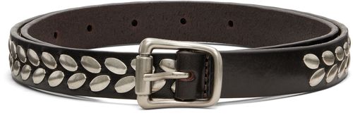 Brown Almond Stud Belt