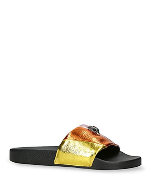 Women's Meena Eagle Slip On Embellished Slide Sandals