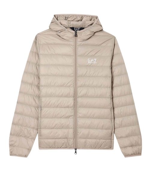 Beige Hood Jacket