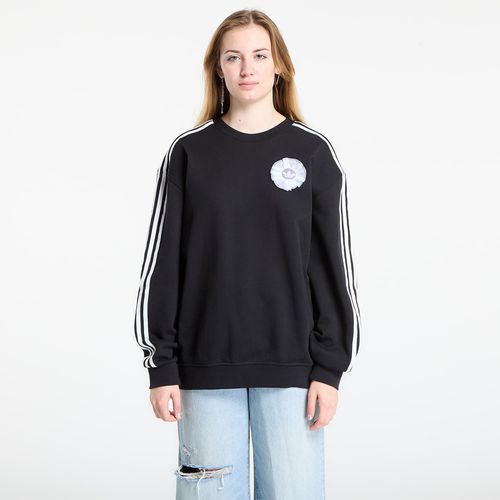 Sweater adidas Lace Branding Crew Sweatshirt Black