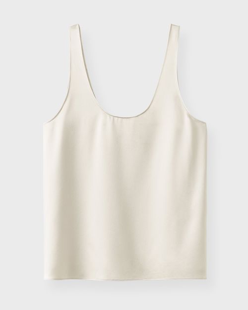 Almada Top Romy Satin Vanilla