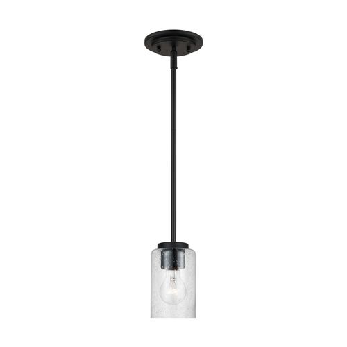 Oslo Mini Pendant in Midnight Black