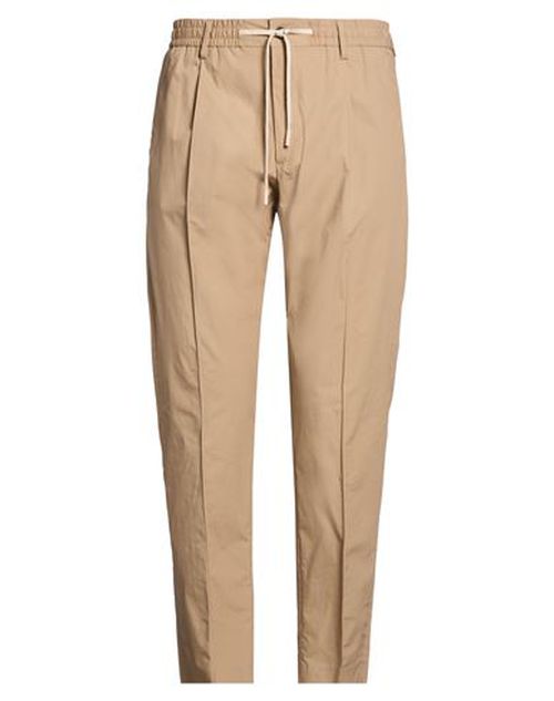 Man Pants Light brown Size 36 Cotton, Elastane