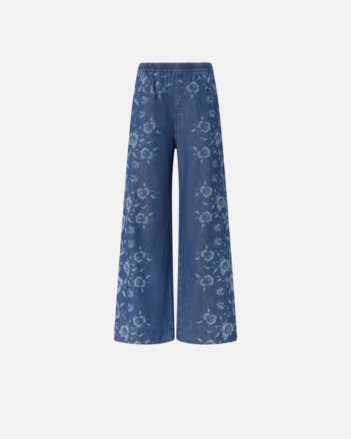 Floral denim jeans - 24
