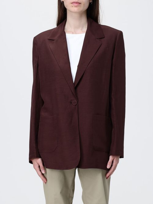 Jacket Woman color Ebony