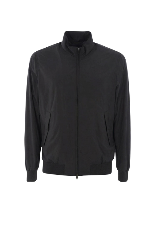 Lightweight Nylon Jacket — Black