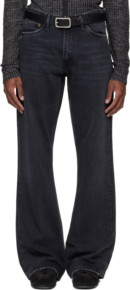 Black Bootcut Jeans