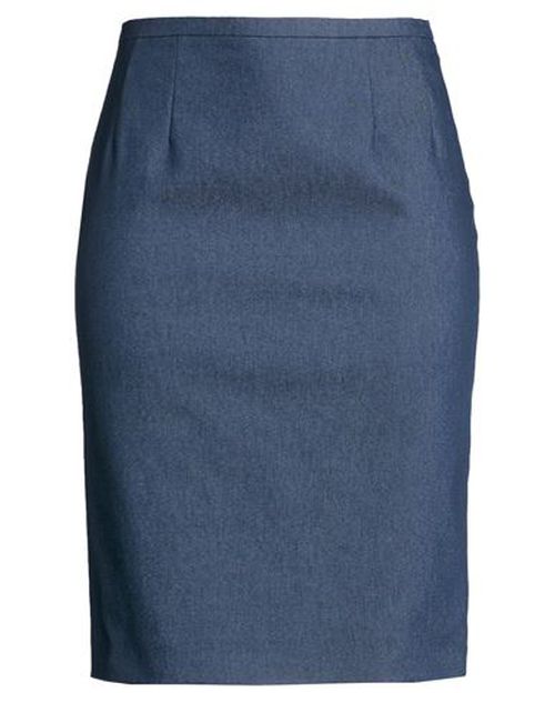 Woman Denim skirt Blue Size 10 Cotton, Polyester, Elastane