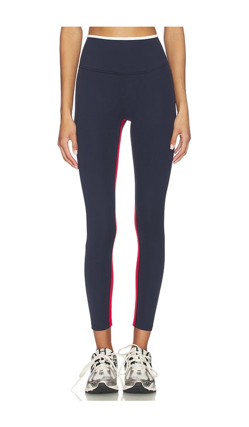 Splits59 Easton Rigor High Waist 7/8 Legging in Navy. L. Also in M, S